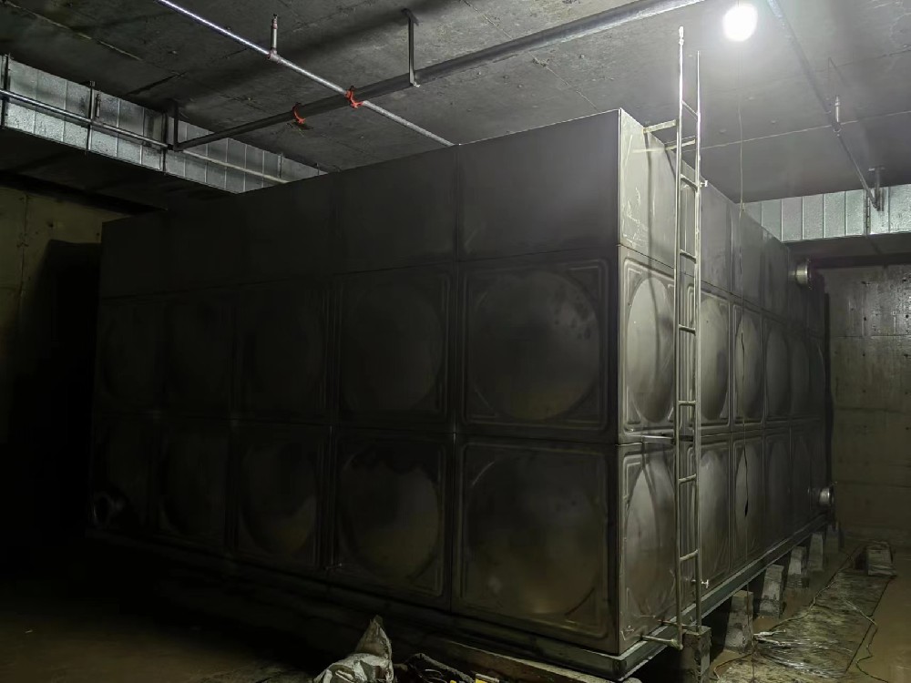 河北省廊坊市三河天洋城南区D区给水泵房生活水箱项目完成